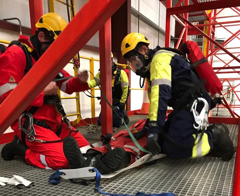 CONFINED SPACE ENTRY AND RESCUE
